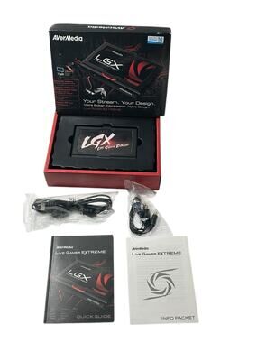 AVerMedia Live Gamer Extreme GC550 Plus Game Capture Good Condition Used